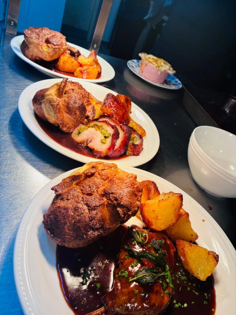 The Unicorn Inn Somerton roast