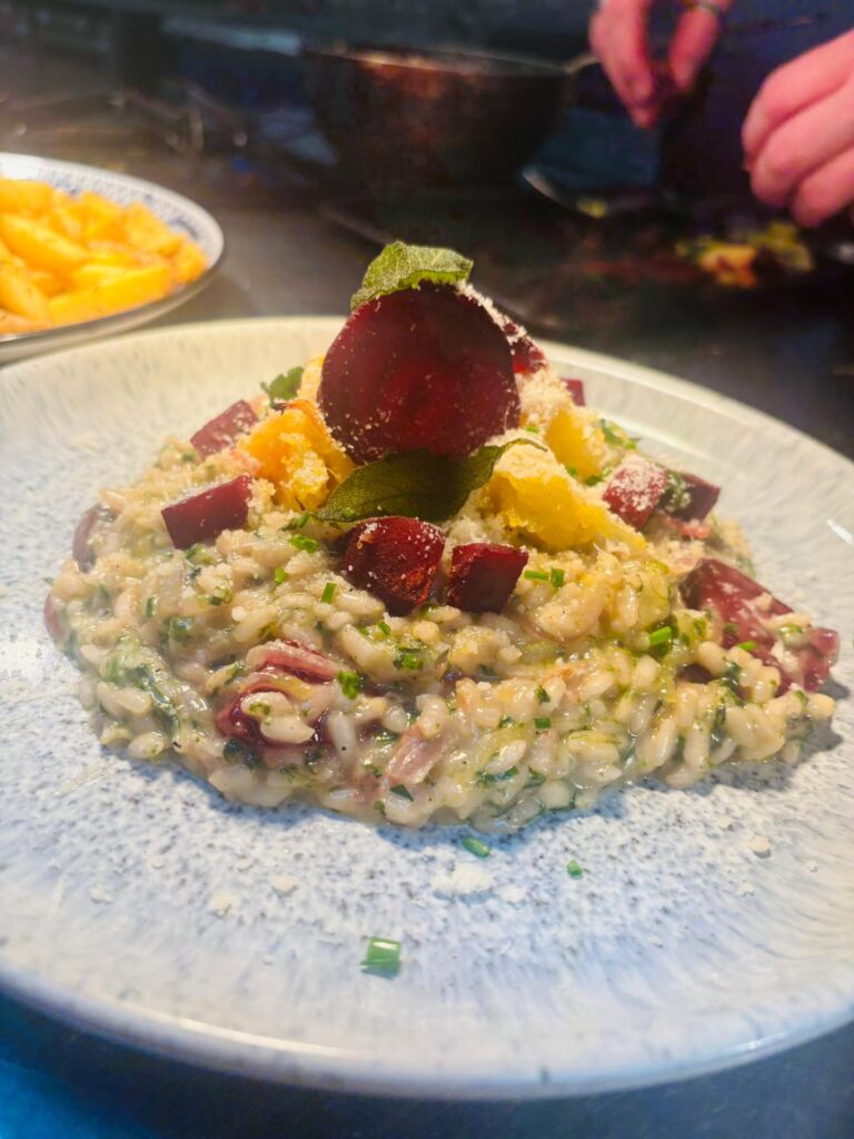 The Unicorn Inn Somerton rissotto